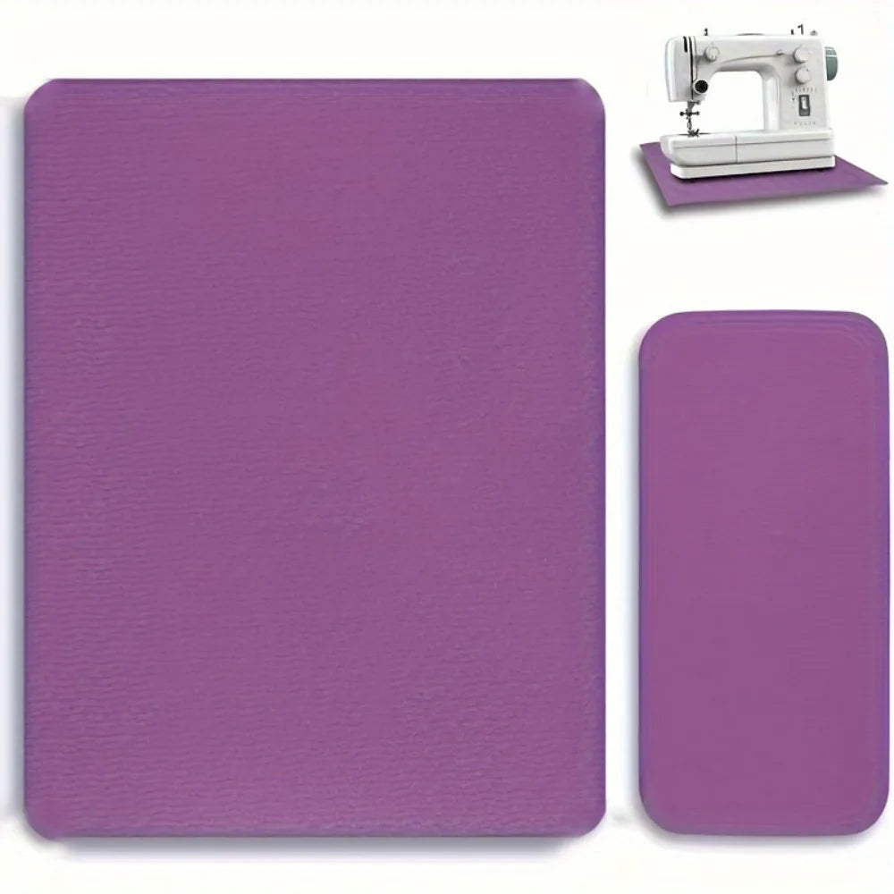 tapis machine coudre violet texturé moderne insonorisation antidérapant 50cm 38cm 34cm 17cm cặp đôi