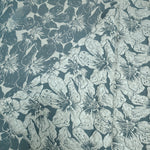 tissu polyester brocart fleurs relief rose clair beige gris rouge jaune doré opacité Jacquard
