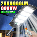 lampe solaire led moderne imperméable capteur mouvement télécommande super brillanteextérieur jardin