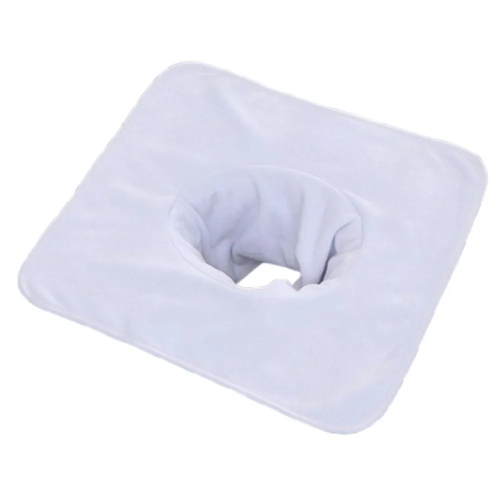 coussin massage velours doux bleu rose marron gris confortable moderne 35x35cm 40x80cm