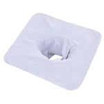coussin massage velours doux bleu rose marron gris confortable moderne 35x35cm 40x80cm