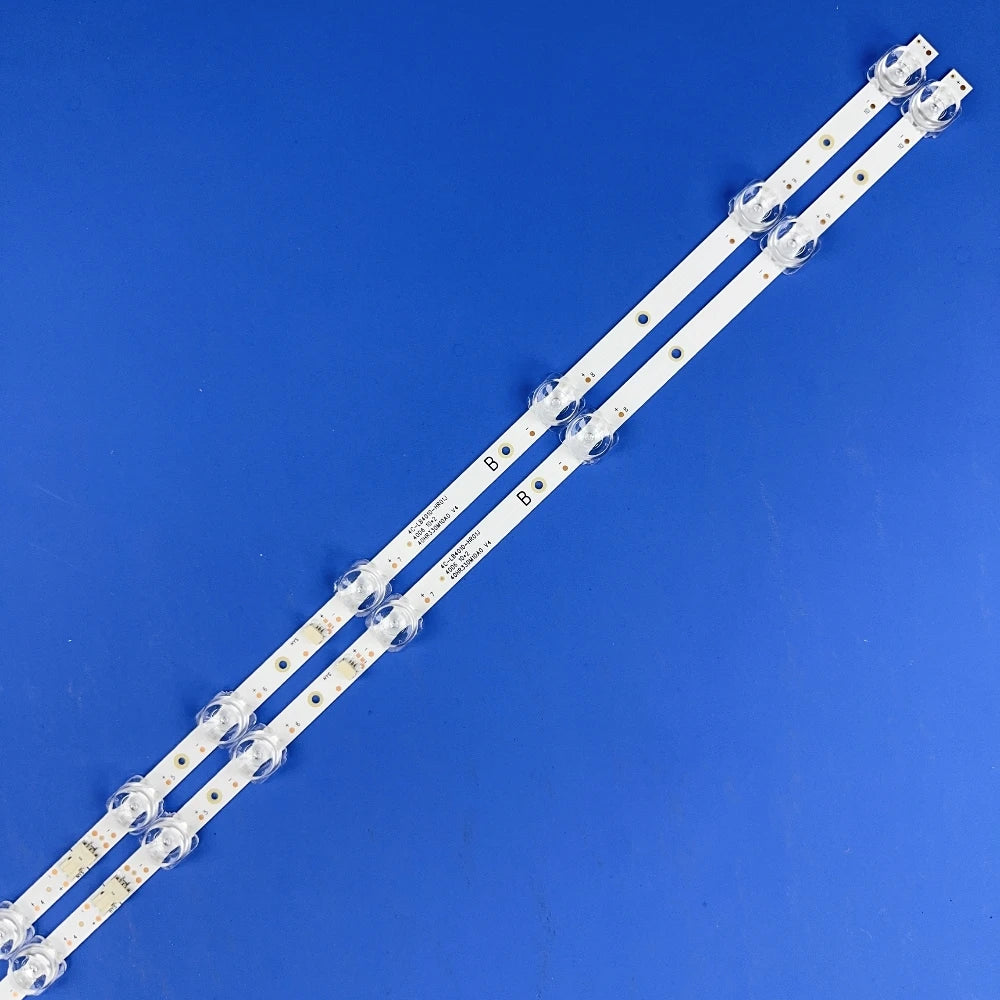 bande led blanc moderne 10led 745mm adaptateur 110 240v connecteurs télévision