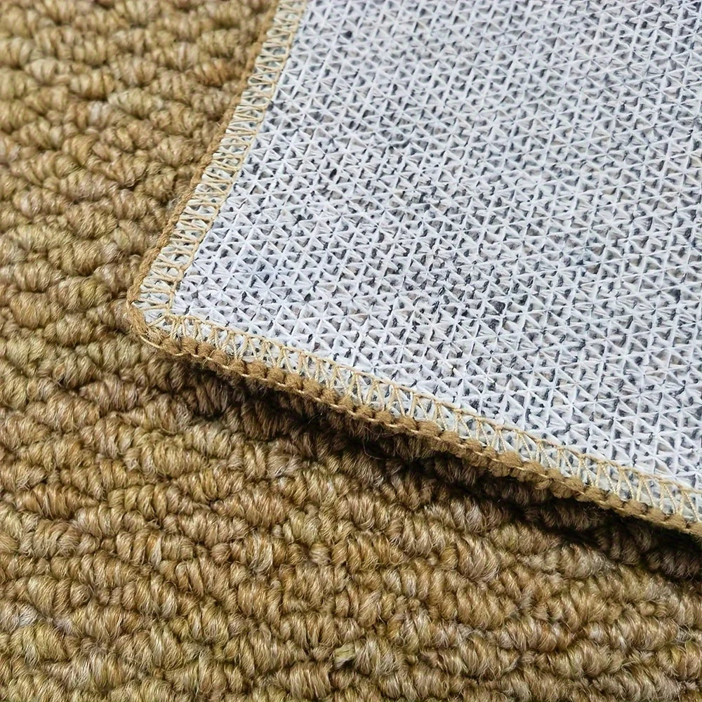 tapis résistant taches absorbant moderne beige gris 80x120cm entrée salon chambre decoration adhésif