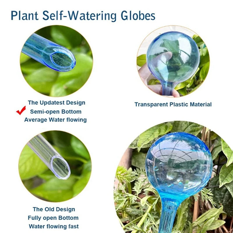 globe arrosage automatique plantes transparent bleu vert jaune rouge kit irrigation moderne simple pièces