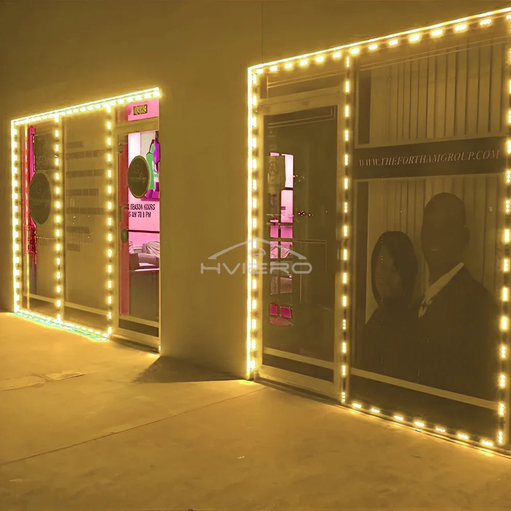 barre lumineuse led blanc argentée éclairage décoratif intérieur extérieur ip65