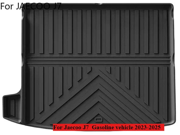 tapis sol voiture noir rayures diagonales texture moderne velcro j7 2023 2025