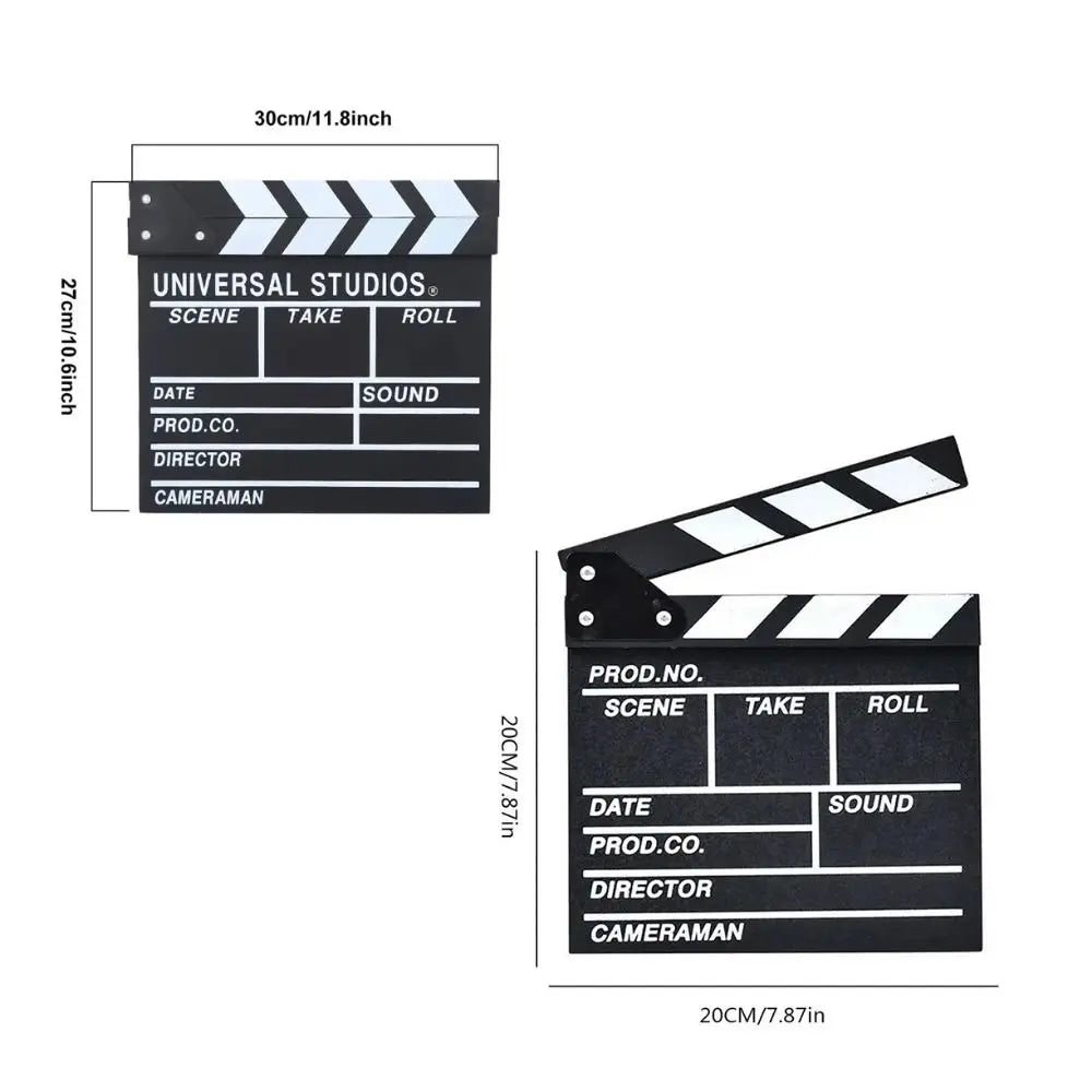 clapboard photojournaliste universaux scènes dates directeur classique moderne vert rouge bleu
