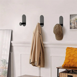 crochets adhésifs noirs robustes serviettes douche cuisine sans perçage moderne minimaliste