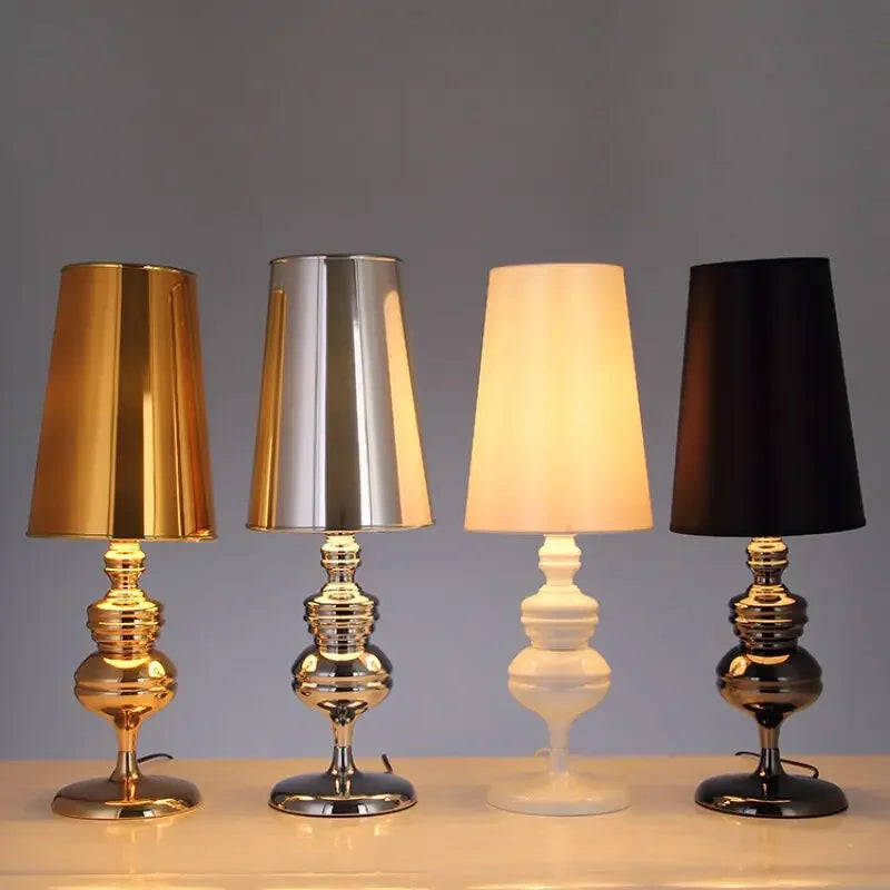 lampe sol moderne métal doré blanc salon chambre éclairage led intérieur élégant