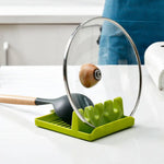 Support pour ustensiles de cuisine en couleur vert clair