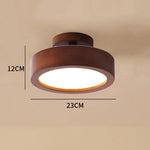 lampes plafonniers modernes minimalistes bois clair foncé éclairage led blanc chaud chambre salon salle