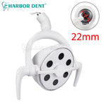 lampe dentaire blanc moderne six led induction switch handle outlet tringle