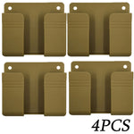 support mural smartphone adhésif blanc noir respectueux environnement moderne multifonctionnable rangement télécommande