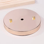 disques suspension or argent noir modernes vis 15cm