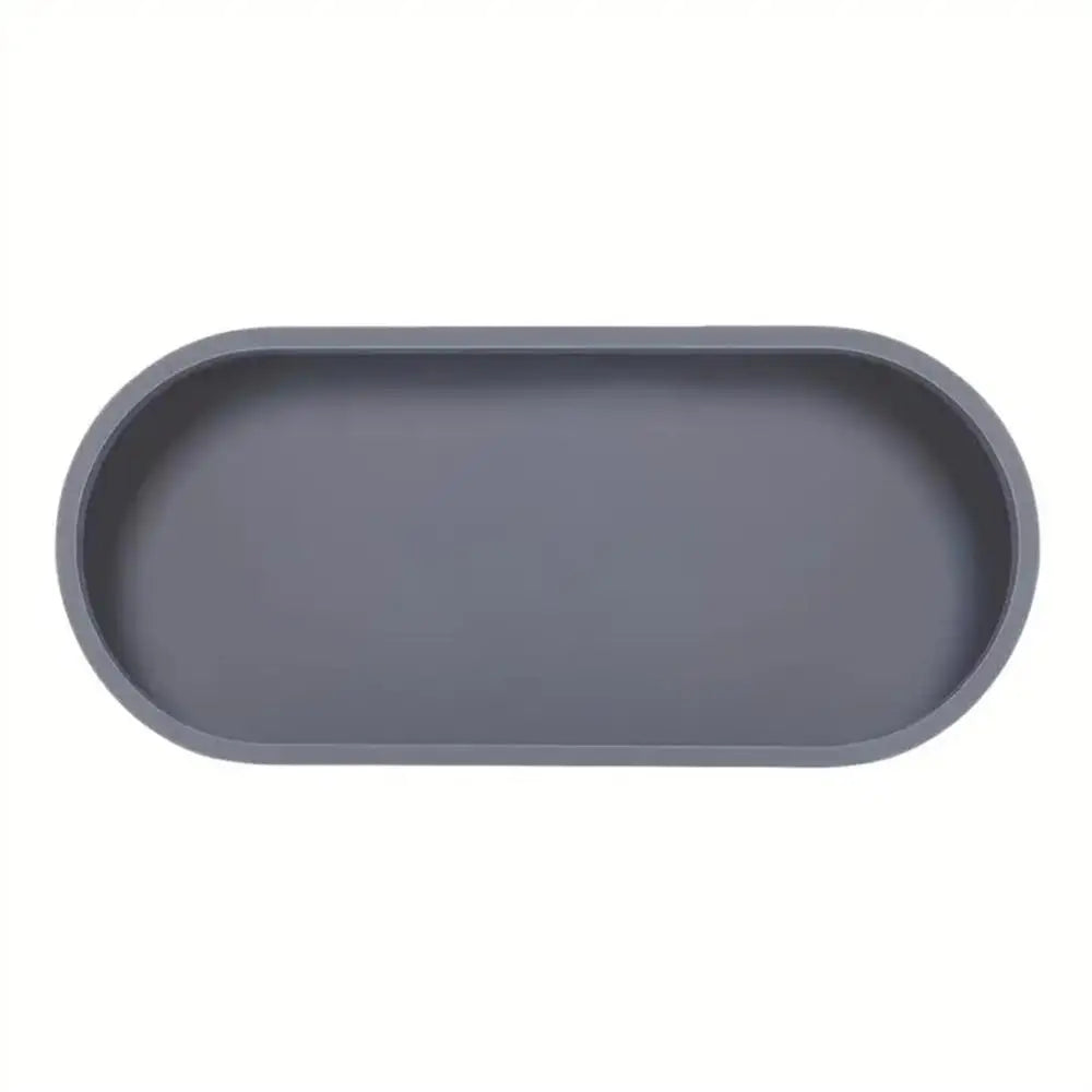 plateau silicium marbre moderne noir blanc gris rangement salle bain coiffeuse