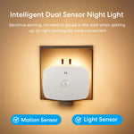 lampe nuit led blanc moderne capteur mouvement adhésif interrupteur manuel auto off night cold