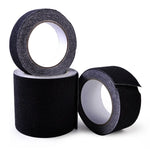 ruban adhésif antidérapant noir texturé grains 2.5cm 5cm 10cm pvc quartz sand auto collant