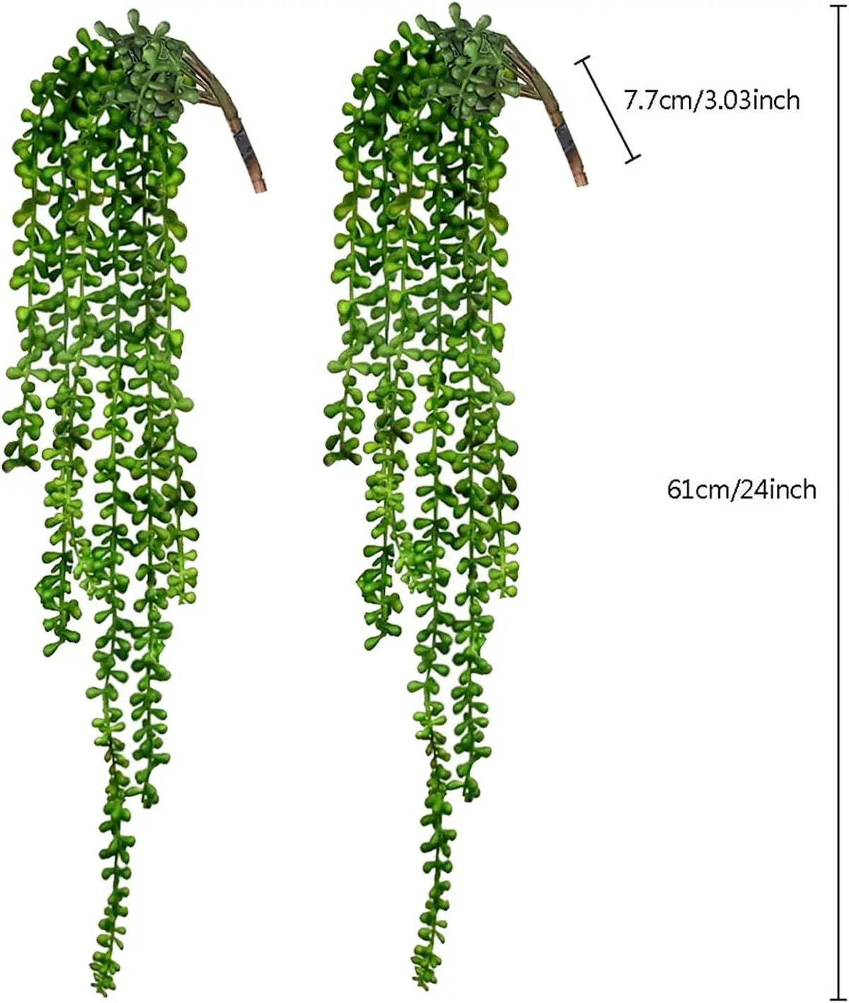 guirlande artificielle vigne feuilles vertes extérieur naturelle accrochéeextérieur decoration