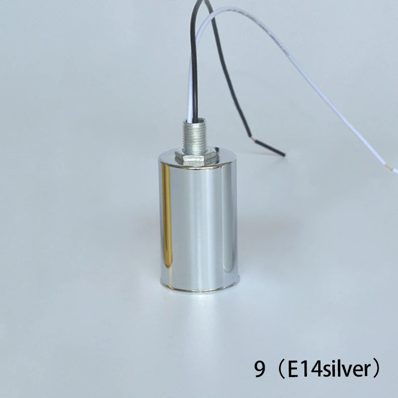 support ampoule led vis céramique noir doré cuivre argenté moderne facile
