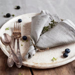 serviettes lin 40x40cm vert olive moderne mariage anniversaire table maison extérieur