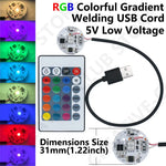 Plaque LED multicolore blanc noir rouge verte bleue télécommande câble USB circulaire moderne