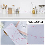 ruban adhésif décoratif marbre moderne adhésif vinyle pvc noir blanc gris or rose bleu