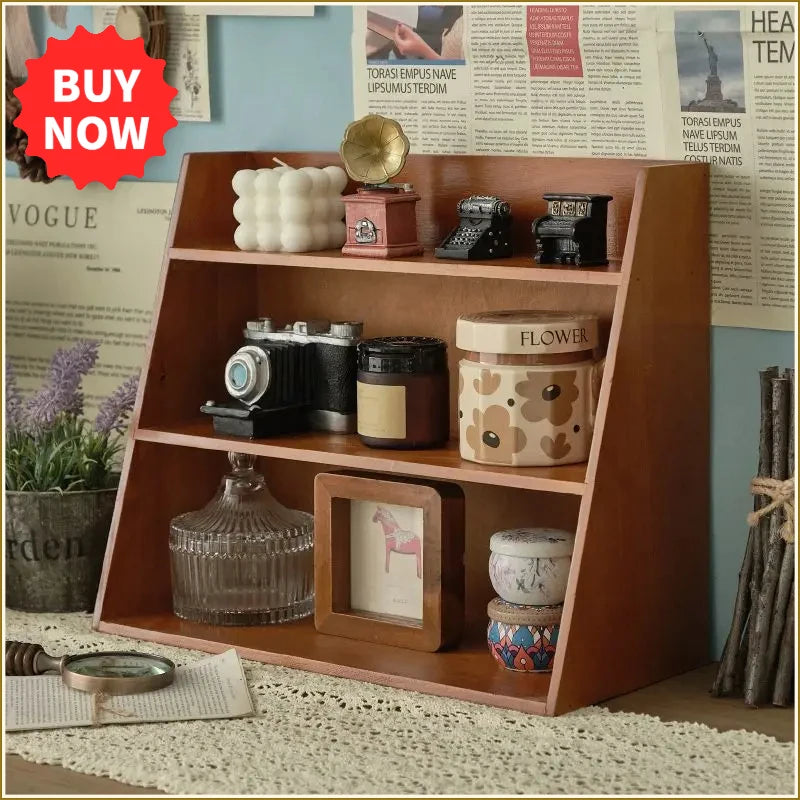 étagère murale bois marron clair moderne rangement multiple utilisations réutilisable supports rack.storage vintage