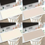 tapis souris grande taille couleur rose clair moderne ordinateur gaming