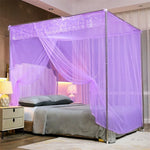 moustiquaire lit dentelle blanche rideau lit princesse décoratif clips fixation