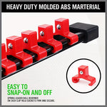 rangements outils sockets clips suspension noir rouge bleu industriels abspath.storage