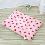 tapis lit doux chat petit chien couverture peluche animaux compagnie confort maison