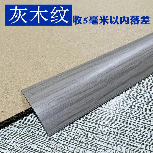 joint seuil adhésif texture bois moderne gris rouge protection sol PVC 3m