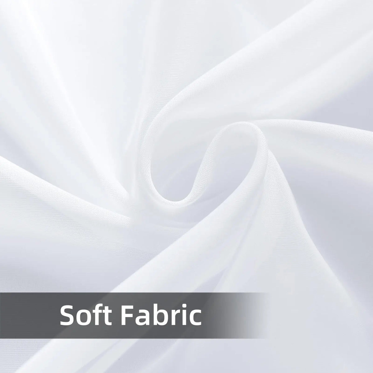 rideau extérieur blanc semi transparent moderne polyester 137x213cm 137x241cm 137x274cm