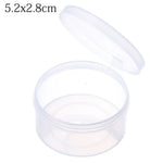 boîtes rangement transparentes petites objets bijoux vis divers 2.7x1.4cm 3.2x1.8cm 3.6x3cm 4.2x2.2cm 4.8x2.5cm 4.8x4.2cm