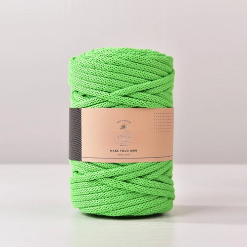 pelote laine coton ronde 50 mètres tricot crochet artisanat textile maison diy