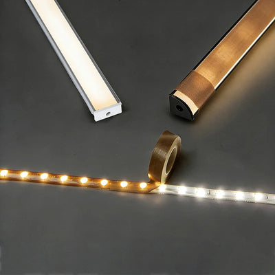 Ruban LED occultant profilé aluminium blanc