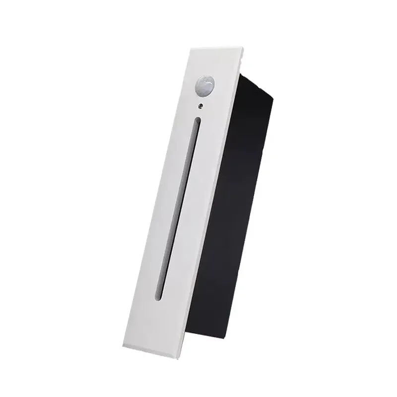 lampe sol moderne adhésive 3W noir blanc mat intérieur maison éclairage nocturne détecteur mouvement