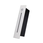 lampe sol moderne adhésive 3W noir blanc mat intérieur maison éclairage nocturne détecteur mouvement