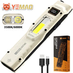 lampe torchon led rechargeable lumen blanc moderne compact clip uv intense