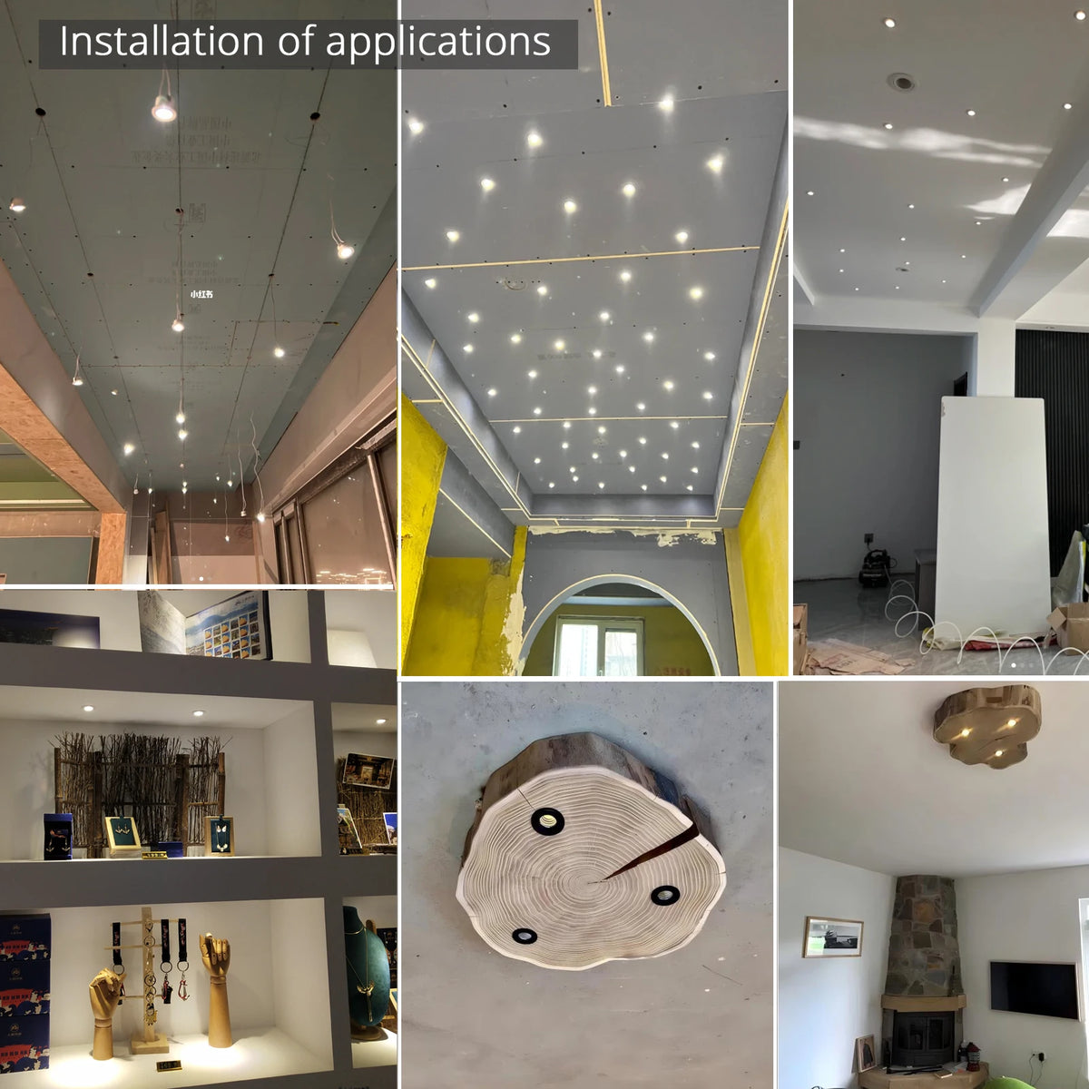 spots led mini 3w blancs 29mm moderne dimmable 4000k 6000k 3000k