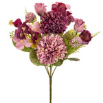 bouquet fleurs artificielles rose chrysanthèmes modernes élégantes décoration intérieure mariage anniversaire baby shower