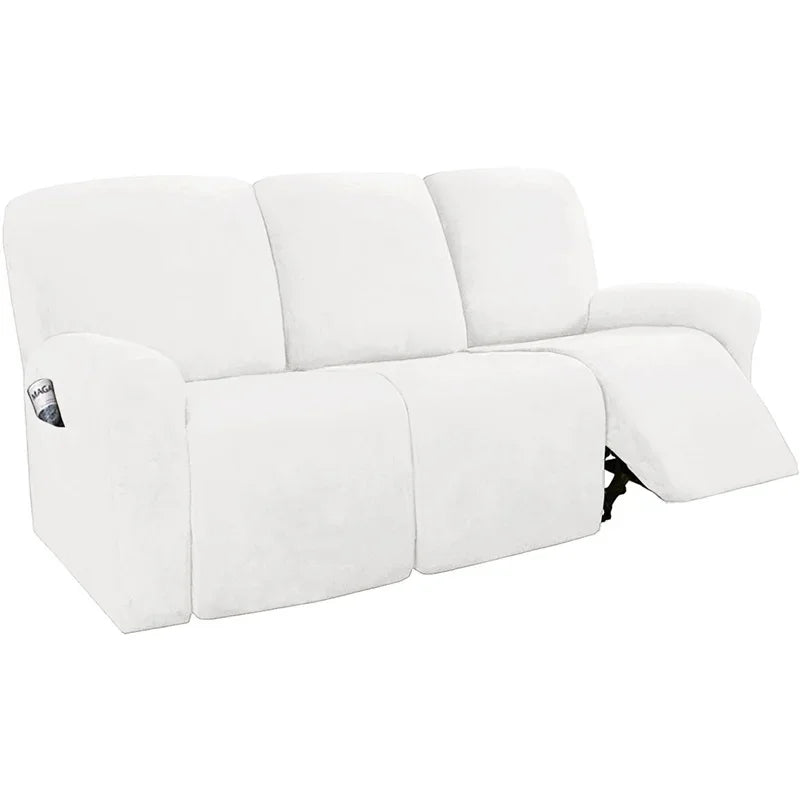 housse canapé velours moderne vert foncé bleu clair beige gris inclinable placesversible machine