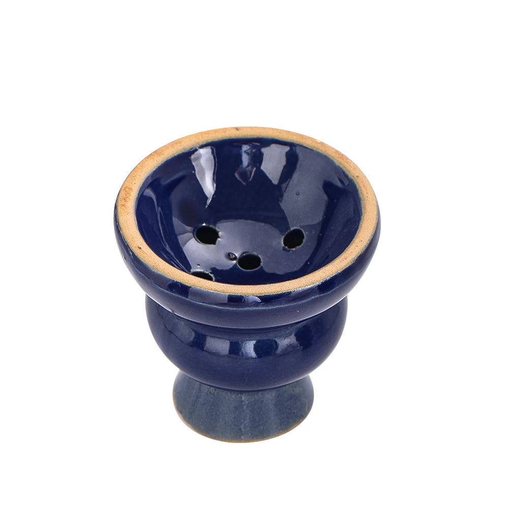 bougeoir céramique bleu marine noir vert classique mat opacité 6cm 6cm