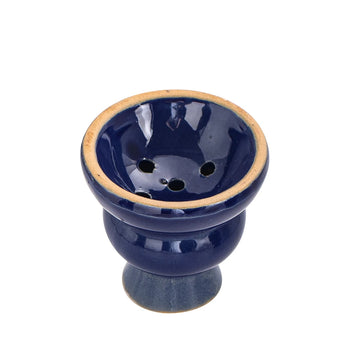 bougeoir céramique bleu marine noir vert classique mat opacité 6cm 6cm