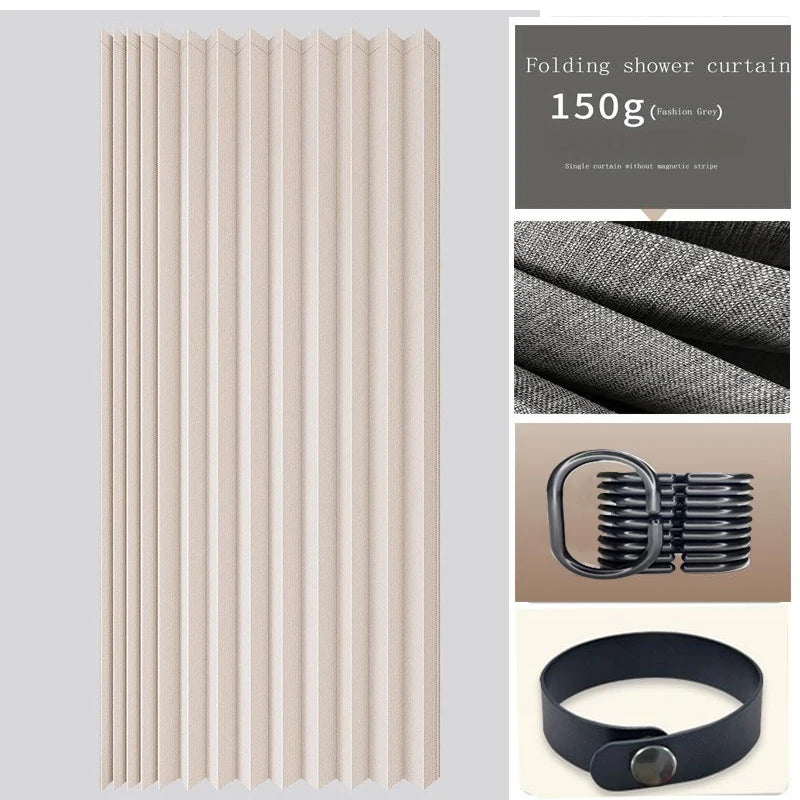 rideau douche blanc texturé rayures verticales moderne opacité ourlet standard polyester respectueux environnement