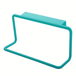 porte serviettes mural adhésif moderne couleur bleu clair vert rose blanc