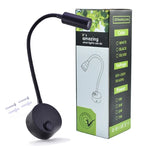 lampe murale led noire ronde moderne minimaliste interrupteur câble électrique