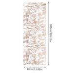 serviettes table pailletées or rose gold argent modernes 300x28cm festives dorées élégantes polyester