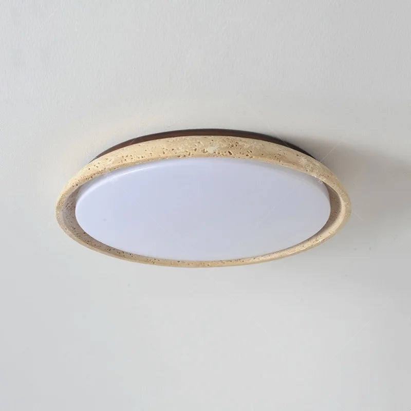 lampe led marbre blanc moderne minimaliste 30cm 43cm 55cm