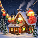 Guirlande lumineuse LED décorant un arbre de Noël traditionnel